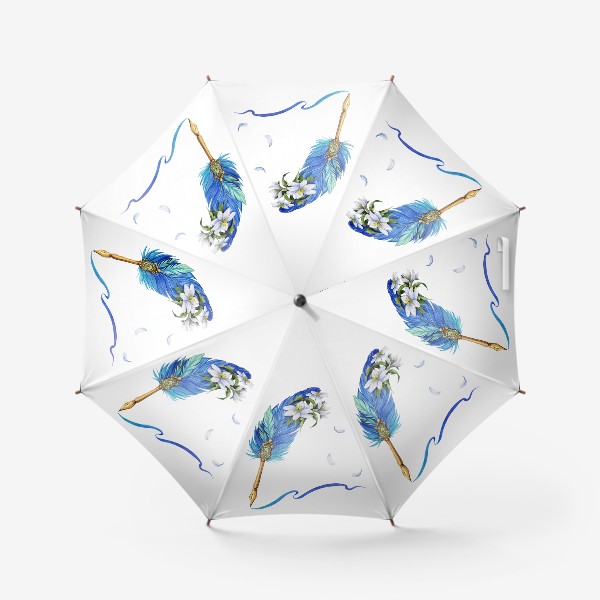 Зонт «Цветущее перо»