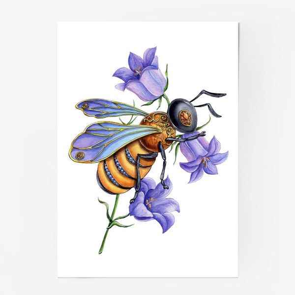 Постер «Ювелирная пчела»