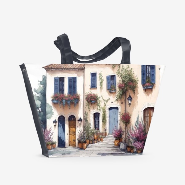 Пляжная сумка «Дом в Провансе»