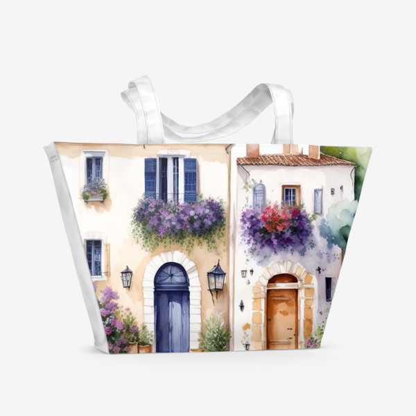 Пляжная сумка «Дом в Провансе»