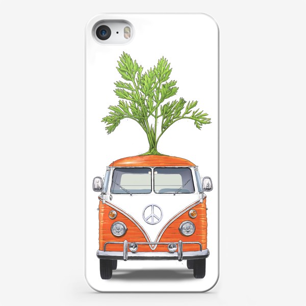 Чехол iPhone &laquo;Морковный фургон&raquo;