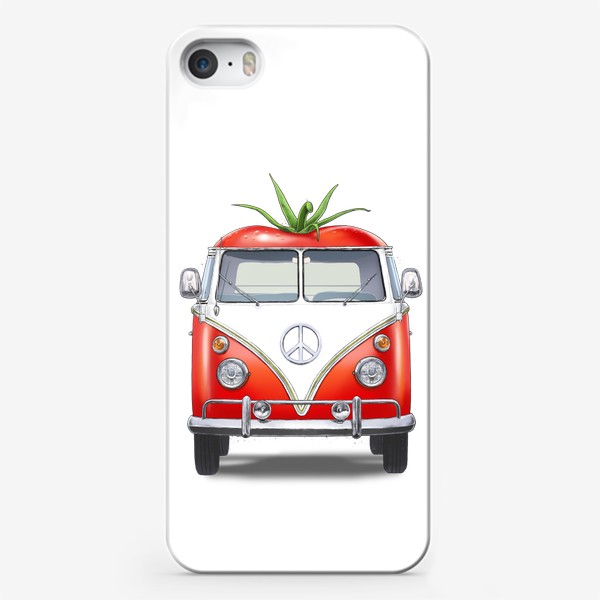 Чехол iPhone «Томатный фургон»