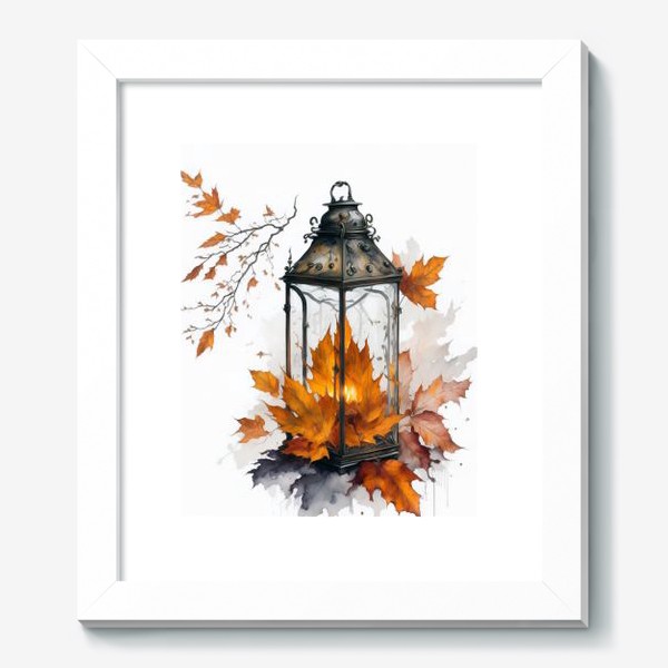Картина «Осенний фонарик»
