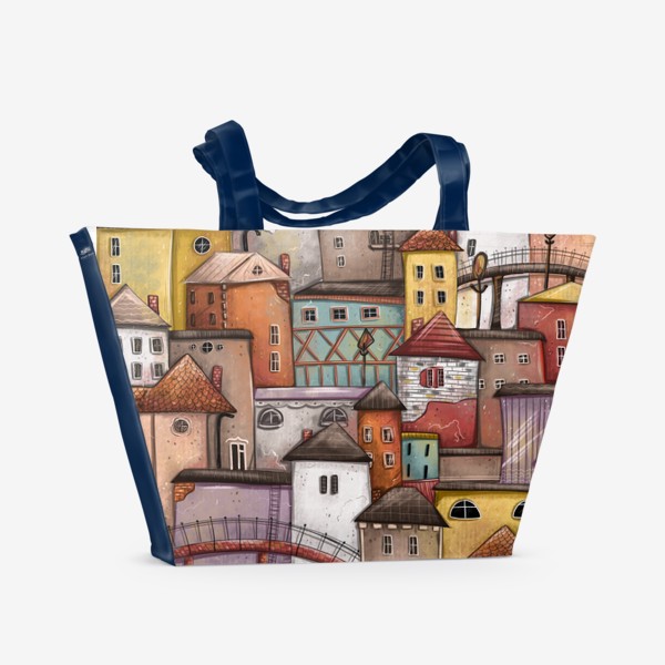 Пляжная сумка «Город »