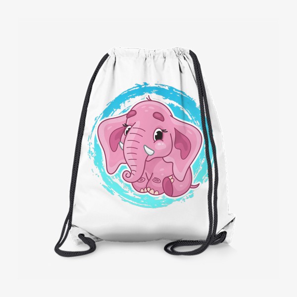 Рюкзак «Милый розовый слоненок»