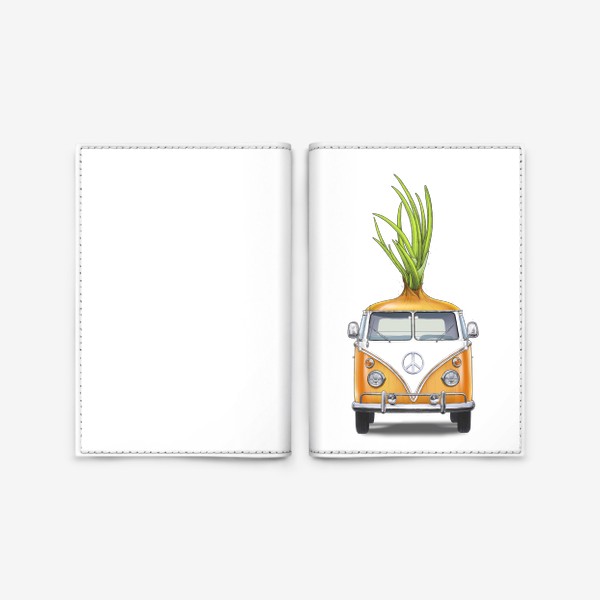 Обложка для паспорта «Луковый фургон»