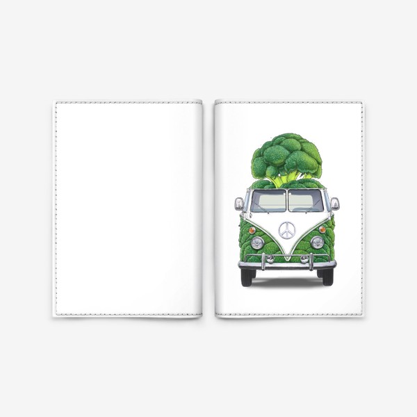 Обложка для паспорта «Фургон из брокколи»