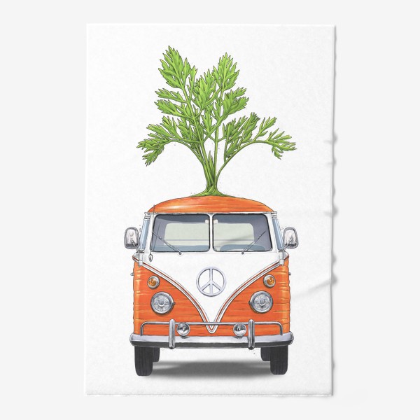 Полотенце «Морковный фургон»