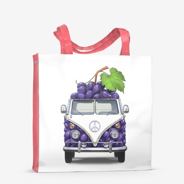 Сумка-шоппер «Виноградный фургон»