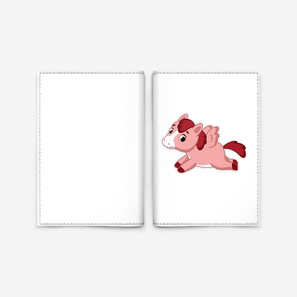 Обложка для паспорта «Маленький пегас»