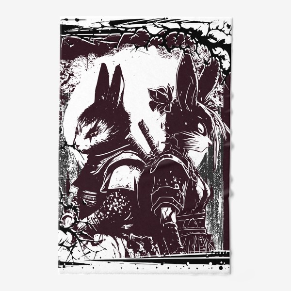 Полотенце &laquo;Кролик Самурай&raquo;