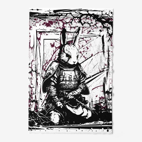 Полотенце «Кролик Самурай»