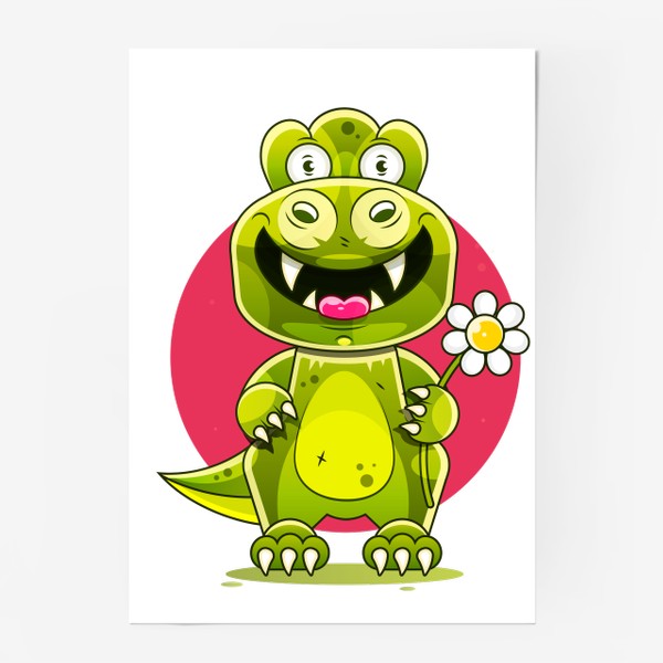Постер «динозавр»