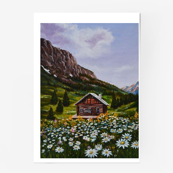 Постер «Домик в горах»