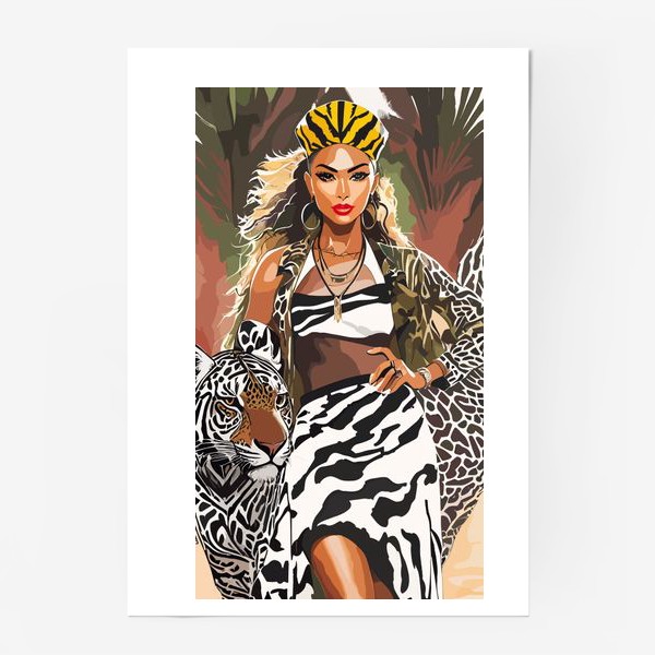Постер «Safari girl 3»