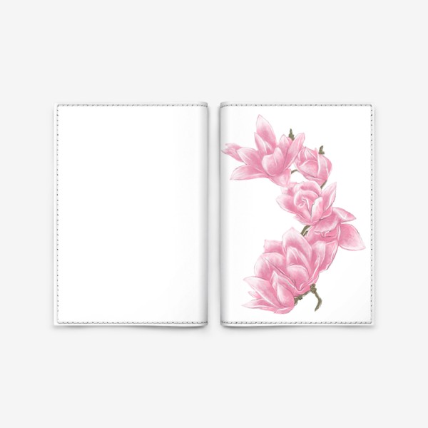 Обложка для паспорта «Цветы»