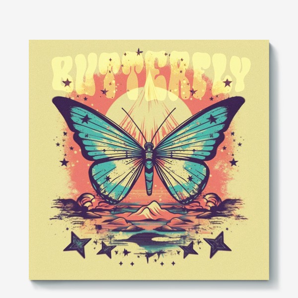 Холст «Магия бабочки»