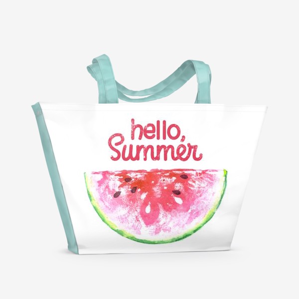 Пляжная сумка «Лето)))»