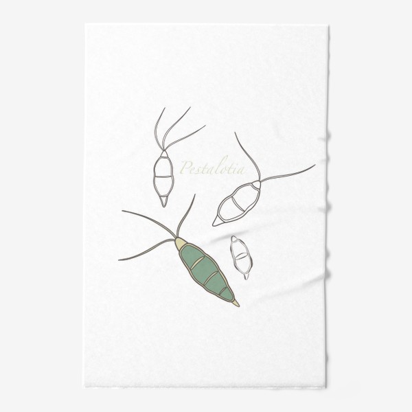 Полотенце «Pestalotia зеленая»