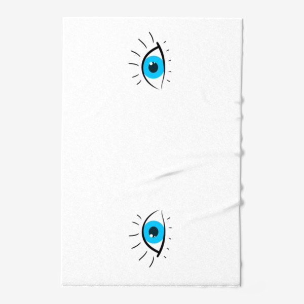 Полотенце «Твои голубые глаза :)»