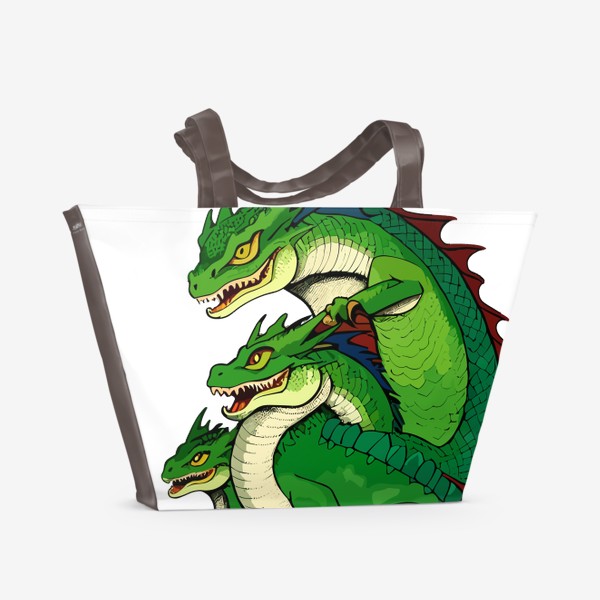 Пляжная сумка «Драконы»