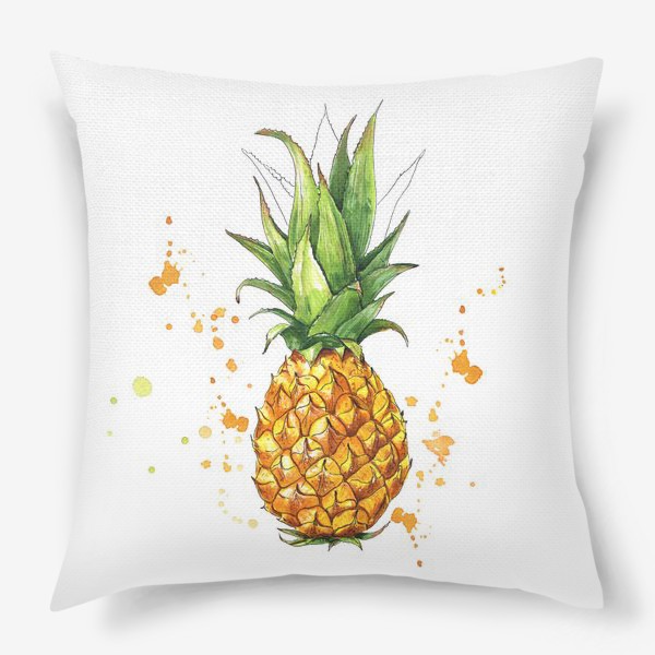Подушка «Сочный ананас»