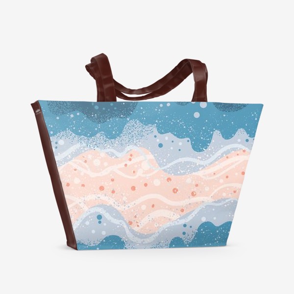 Пляжная сумка «Прилив на море»