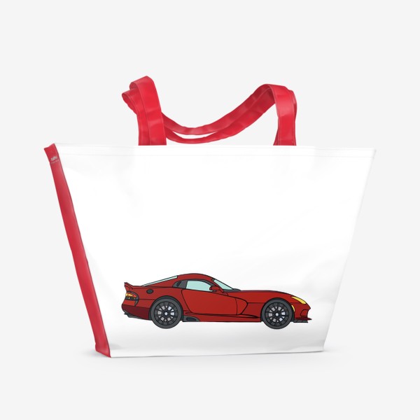 Пляжная сумка «Машина 2 »