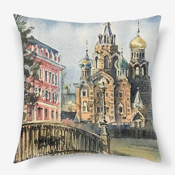 Подушка «Спас на Крови, Петербург»