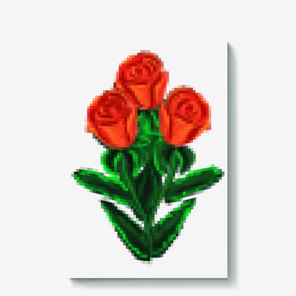 Холст «Розы»