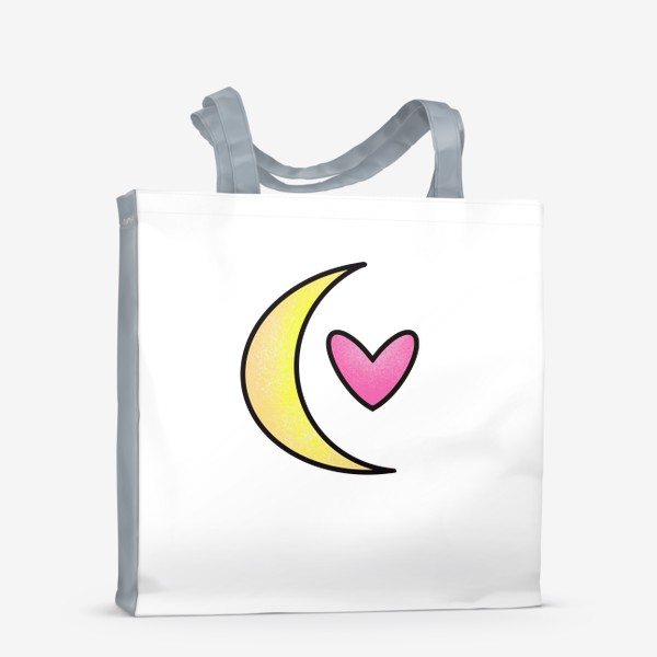 Сумка-шоппер «Луна любовь»