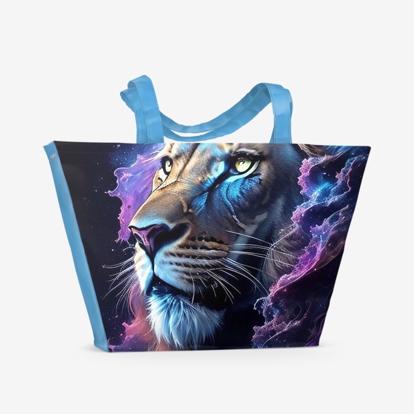 Пляжная сумка «Зодиакальный Лев»