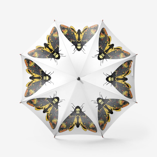 Зонт «Бабочка Мёртвая голова»