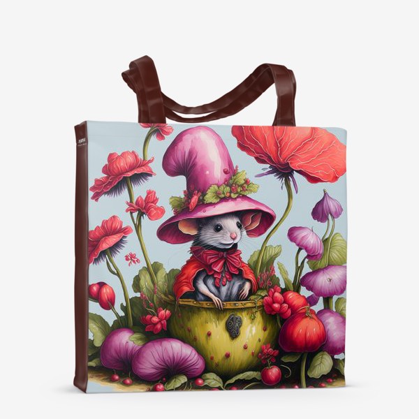 Сумка-шоппер «Огородная фея Мышь»
