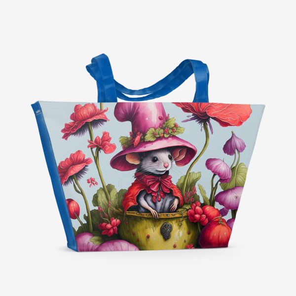 Пляжная сумка «Огородная фея Мышь»