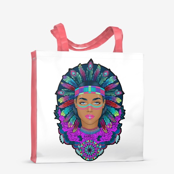 Сумка-шоппер «Индейская девушка»