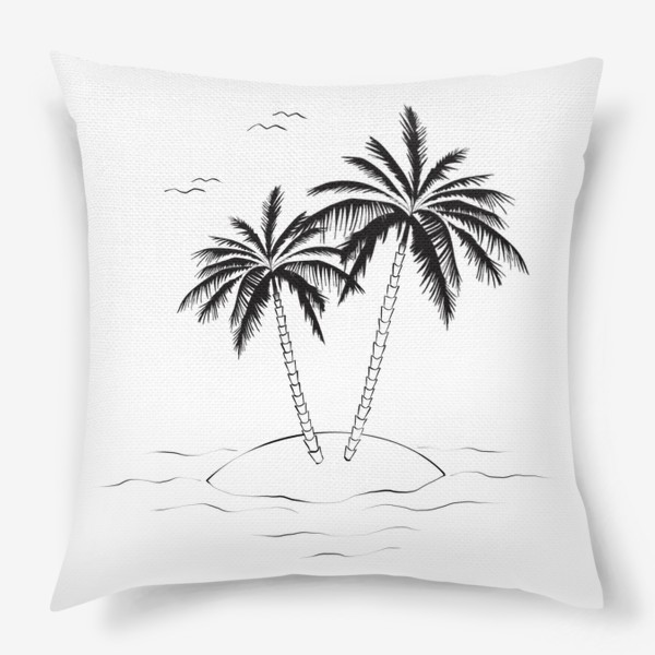 Подушка «Пальмы»