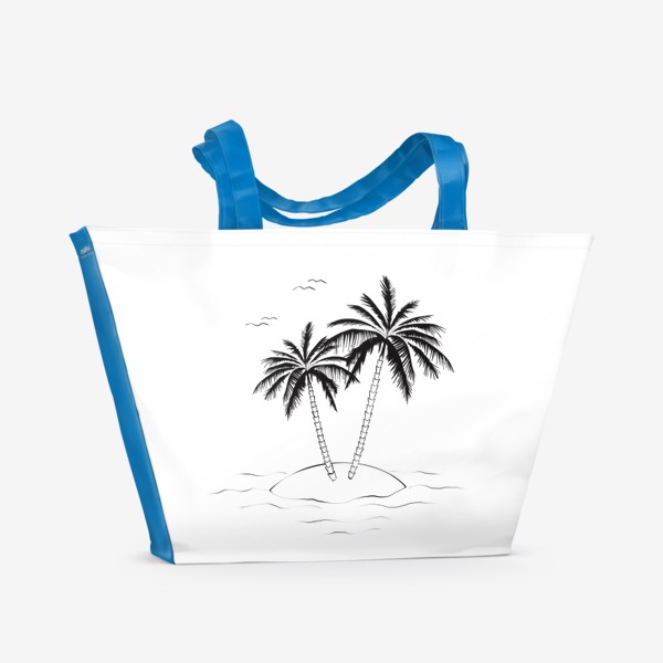 Пляжная сумка «Пальмы»