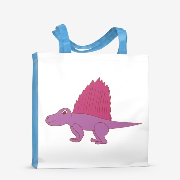 Сумка-шоппер «динозавр диметродон»