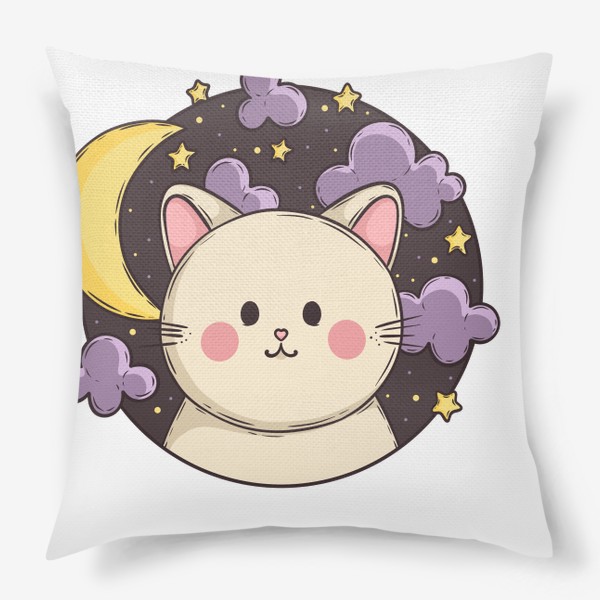 Подушка «Милый котик»
