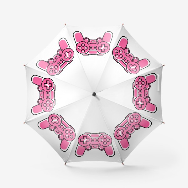 Зонт «розовый джостик»
