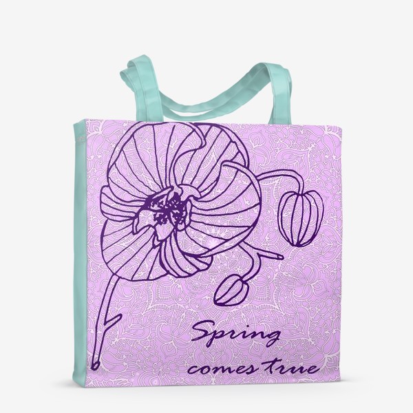 Сумка-шоппер «Spring comes true»