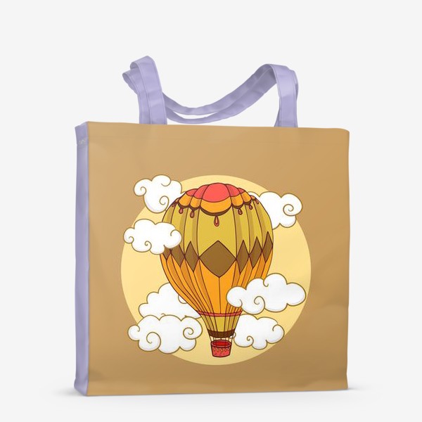 Сумка-шоппер «Винтажный воздушный шар»