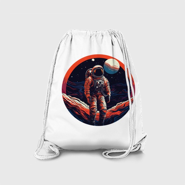 Рюкзак «Космонавт в круге - 2»