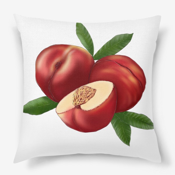 Подушка «Персики »