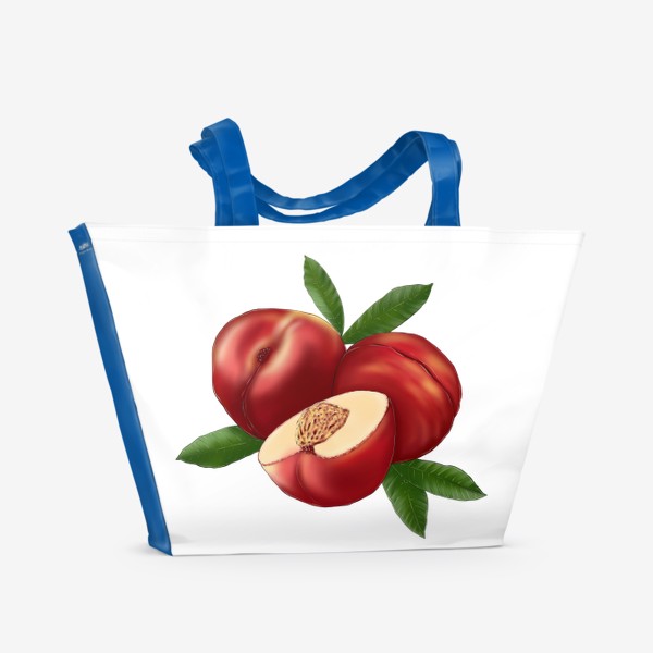 Пляжная сумка «Персики »