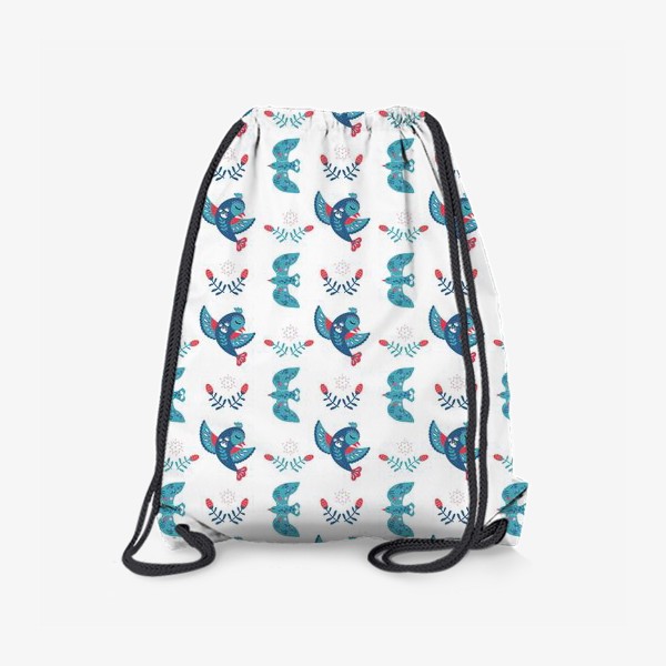 Рюкзак «Паттерн с птицами»