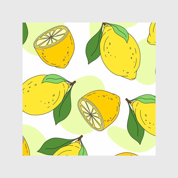 Шторы «Лимоны»
