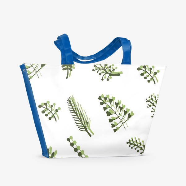Пляжная сумка &laquo;лесные травы&raquo;