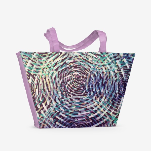 Пляжная сумка «Круги на воде»